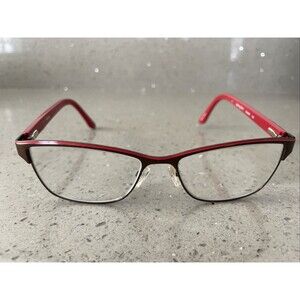 SYDNEY LOVE SL 2033 BROWN RED 53-16-140 FLEX HINGE EYEGLASSES Frames ONLY